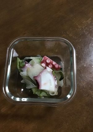 たこのサラダ-レシピのメイン写真