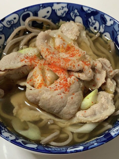 かわり風味肉そば-レシピのメイン写真