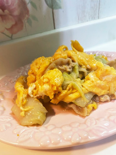 豚バラと白菜のオイスター卵炒め-レシピのメイン写真