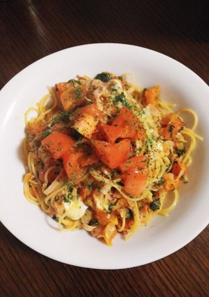 絶品☆モッツァレラとトマトのパスタ-レシピのメイン写真