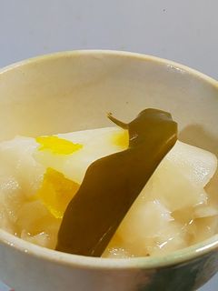 カンタン酢でかぶの千枚漬け-レシピのメイン写真