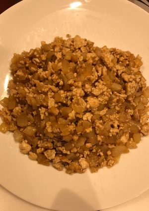 ♡大根と鶏むねミンチ肉のコロコロ炒め煮♡-レシピのメイン写真