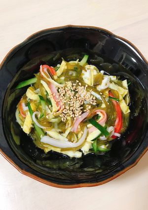 栄養満点◎めかぶのカラフル和え-レシピのメイン写真
