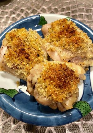 驚くほどジューシー！チキンの香草パン粉焼-レシピのメイン写真