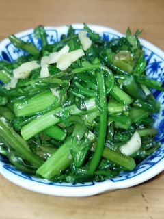春菊のニンニク炒め-レシピのメイン写真