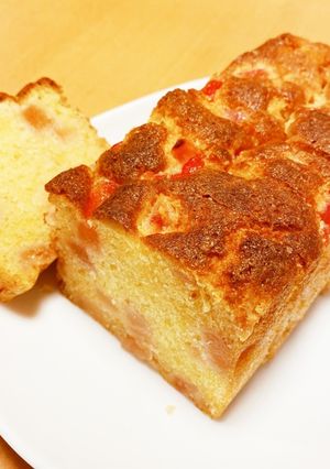 フワフワしっとりリンゴパウンドケーキ-レシピのメイン写真
