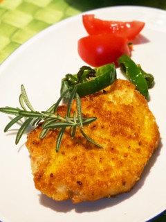 子供も大好き!鶏むね肉のチーズパン粉焼き-レシピのメイン写真