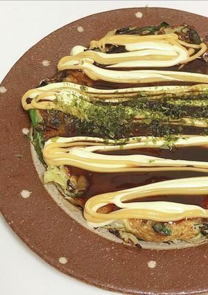 繋ぎは卵のみ！ダイエットお好み焼き-レシピのメイン写真