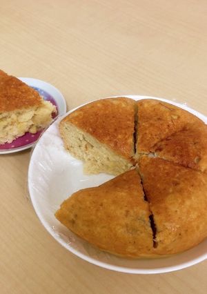 炊飯器で簡単 ヨーグルトバナナケーキ-レシピのメイン写真