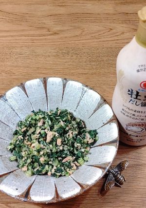 大根葉とツナのマヨだし醤油-レシピのメイン写真