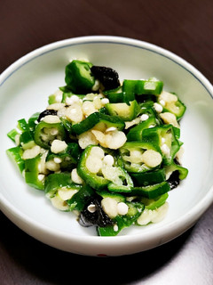 【レンジで簡単】冷凍オクラと海苔の和え物-レシピのメイン写真