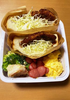 20201120中学2年男子お弁当-レシピのメイン写真
