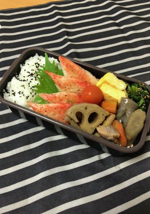 男子高校生弁当★97 筑前煮弁当-レシピのメイン写真