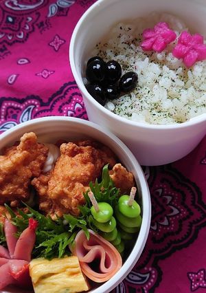 ❜20/11/20 チキンナゲット弁当-レシピのメイン写真
