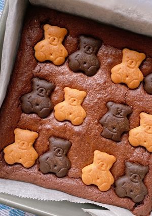 ＊動物ビスケットチョコブラウニー＊-レシピのメイン写真
