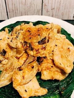 柔らか鶏胸肉のマヨ醤油炒め-レシピのメイン写真