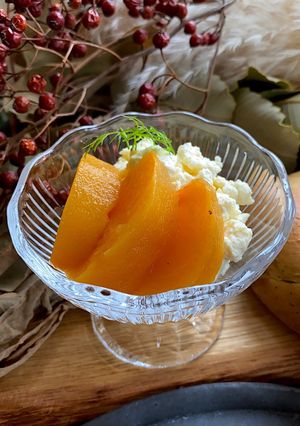 柿のコンポート-レシピのメイン写真