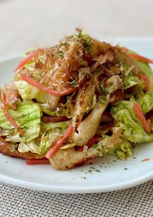 キャベツとちくわのソース炒め＊副菜に-レシピのメイン写真