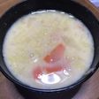 豆乳入り味噌汁柚子胡椒風味