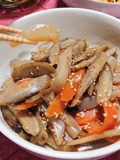 大きめが美味しい!きんぴら-レシピのメイン写真