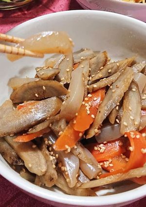 大きめが美味しい！きんぴら-レシピのメイン写真