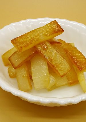 大根の皮のメンマ風【JA福岡市】-レシピのメイン写真