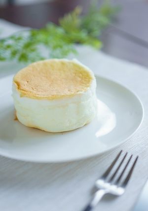 フライパンで作る☆ふわふわ雲パン-レシピのメイン写真