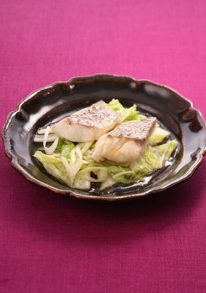 白身魚の蒸し物【レンジで4分10秒】-レシピのメイン写真