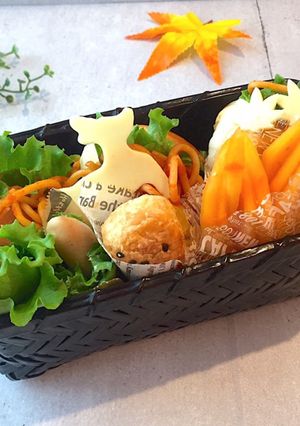 ナポリタンサンド弁当 鹿の園 詰め方-レシピのメイン写真