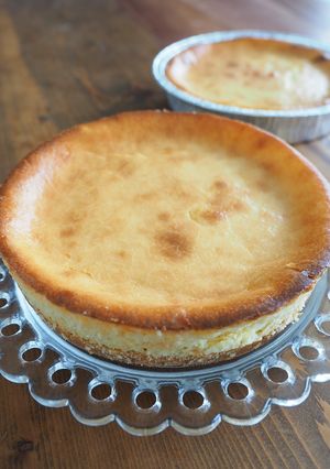 ベイクドチーズケーキ-レシピのメイン写真