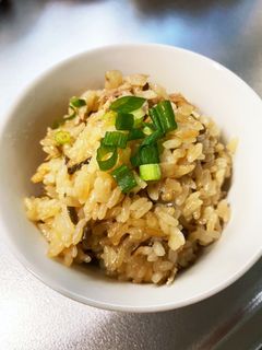 簡単☆ツナとなめ茸の炊き込みごはん-レシピのメイン写真