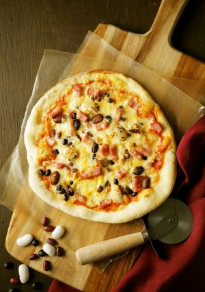 6種の豆を使った　豆たっぷりピザ-レシピのメイン写真