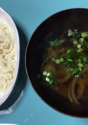 いつでもチャチャっと あったか素麺汁-レシピのメイン写真
