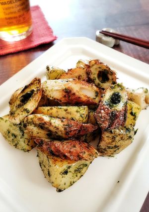ちくわとじゃがいもの海苔バター焼き-レシピのメイン写真