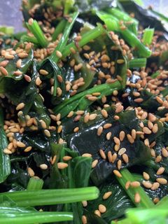 わかめとほうれん草の胡麻ナムル☆-レシピのメイン写真