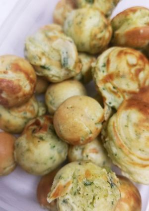 高校生考案 ほうれん草のベビーカステラ-レシピのメイン写真