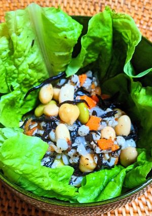 チキンと豆のサラダ-レシピのメイン写真