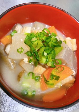 具だくさんの「けんちん汁」-レシピのメイン写真