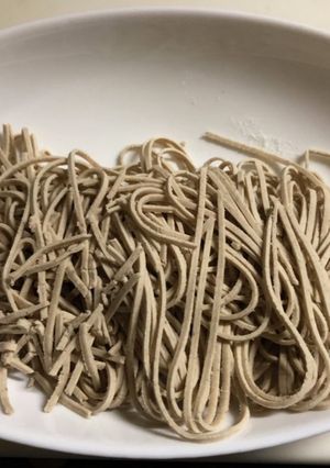 手打ちじゃない水無自然薯十割蕎麦！-レシピのメイン写真