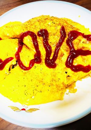 超簡単！炊飯器を使ったオムライス-レシピのメイン写真