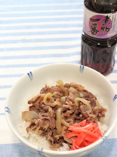 牛丼-レシピのメイン写真