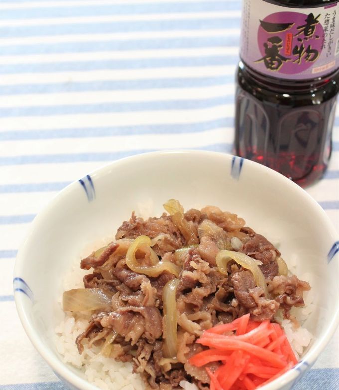 牛丼-レシピのメイン写真