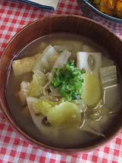 しょうが香る味噌汁-レシピのメイン写真