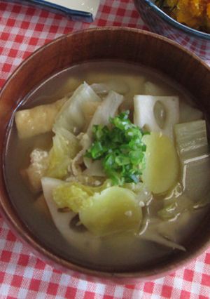 しょうが香る味噌汁-レシピのメイン写真