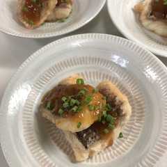 รูปของ 超簡単！鯛の唐揚げ おろし大根ソース