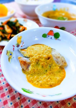 万能！カレークリームソース【給食】-レシピのメイン写真
