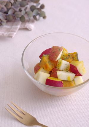 秋野菜とりんごのマリネ-レシピのメイン写真