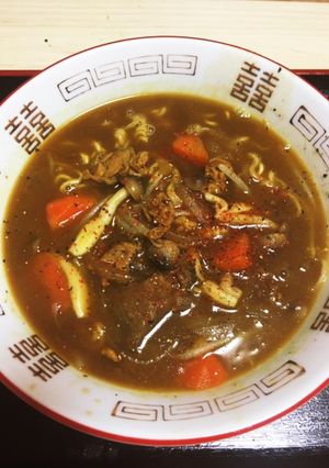 意識低いカレーラーメン-レシピのメイン写真