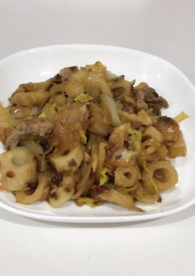 豚肉と白菜の生姜炒め-レシピのメイン写真
