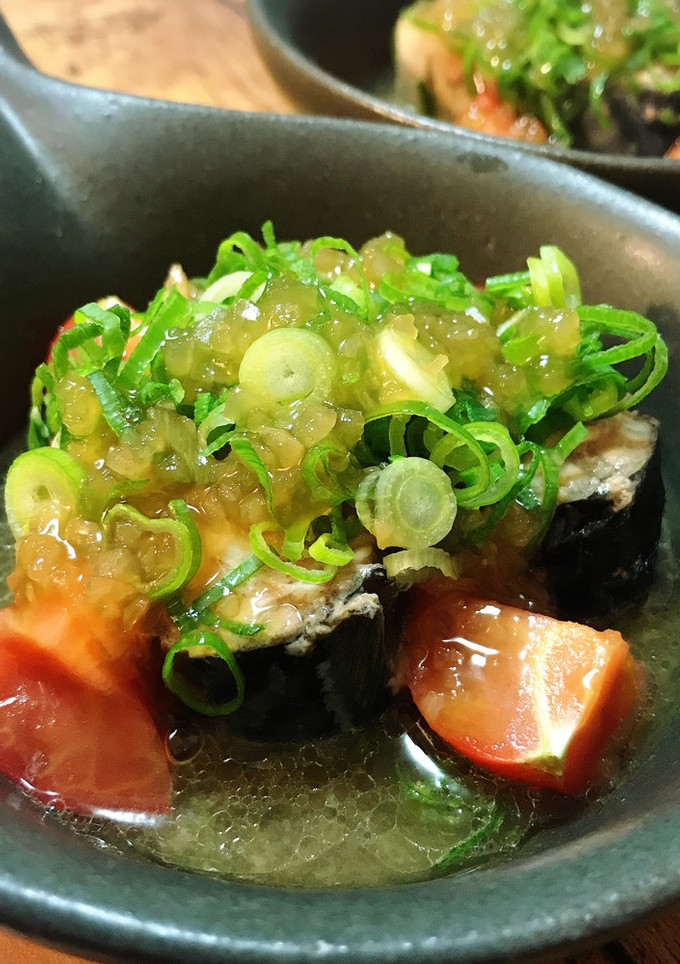 サバ缶の簡単きざみ玉ねぎだし仕立て-レシピのメイン写真